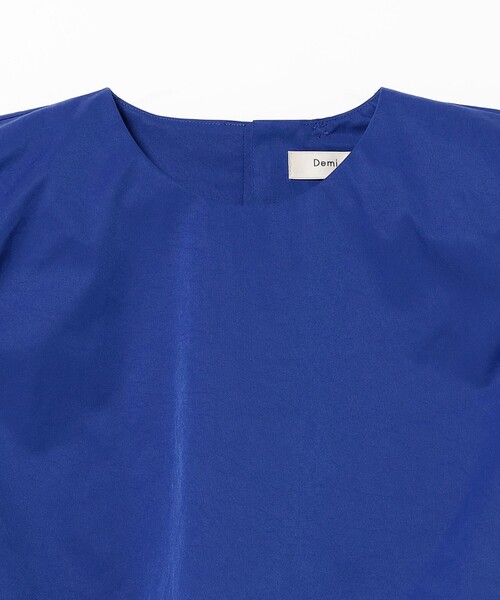 Demi-Luxe BEAMS（デミルクス ビームス）の「バルーン タフタ ブラウス［接触冷感］（シャツ/ブラウス・レディース・ホワイト/ブラック/ブルー・38/36）」の16枚目の写真
