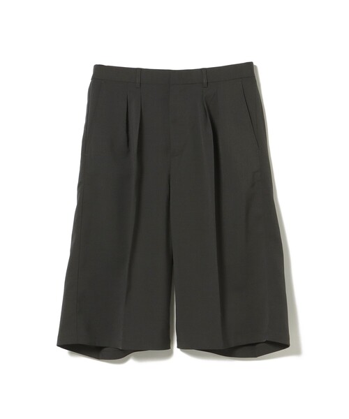 BEAMS HEART(ビームスハート)の「【7/24再値下げ】ストレッチツイル 2タック ワイド ショートパンツ(その他パンツ・メンズ・ブラック/チャコールグレー・LARGE/MEDIUM/SMALL)」の9枚目の写真
