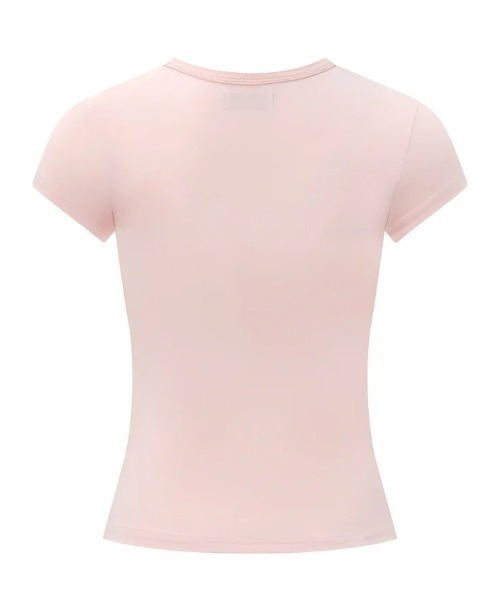 SUPPLIER(サプライヤー)の「A'GEM/9 × .kom 『SUPPLIER/サプライヤー』 Rhinestone Baby Logo Tee/ラインストーンベビーロゴTシャツ(Tシャツ/カットソー・レディース・ホワイト/ブラック/ライトピンク・S)」の18枚目の写真