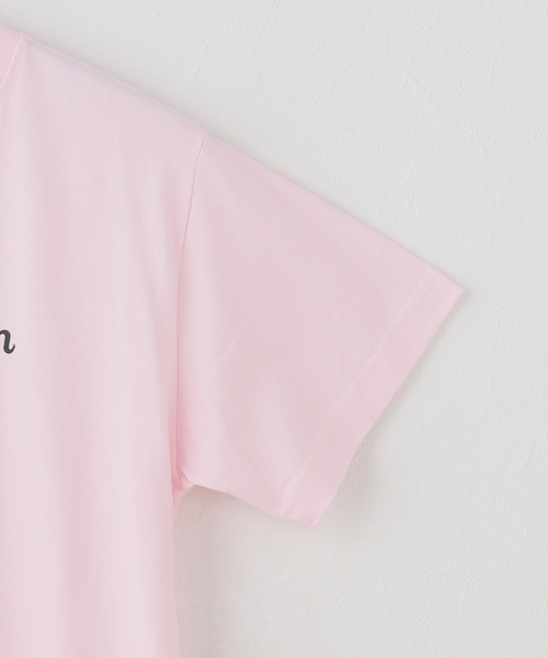 B.C STOCK(ベーセーストック)の「手洗い可 / ANGE IN DISGUISE / アンジ イン ディスガイズ Saint Gremain(Tシャツ/カットソー・レディース・ピンク・FREE)」の8枚目の写真