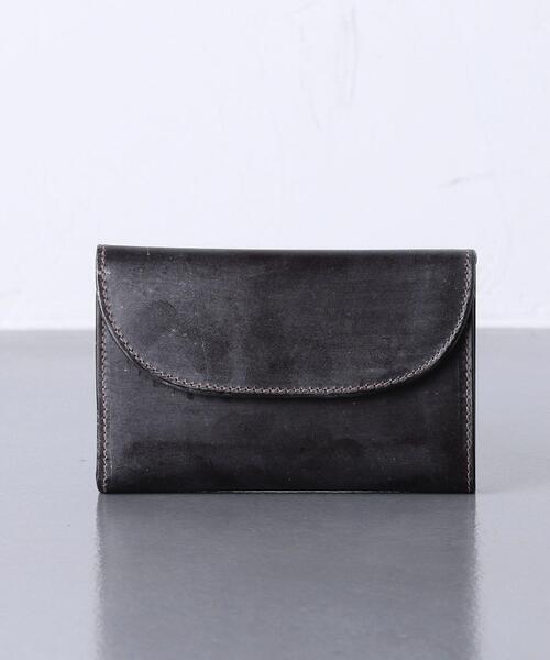 WHITE HOUSE COX（ホワイトハウスコックス）の「＜Whitehouse Cox（ホワイトハウスコックス）＞ 3フォールウォレット S7660（財布・メンズ・ブラック/ベージュ/ダークブラウン/レッド/ダークグリーン/ネイビー・FREE）」の3枚目の写真