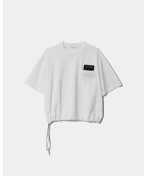 【beautiful people/ビューティフルピープル】suvin compact jersey big QOL tag T/ビッグTEE