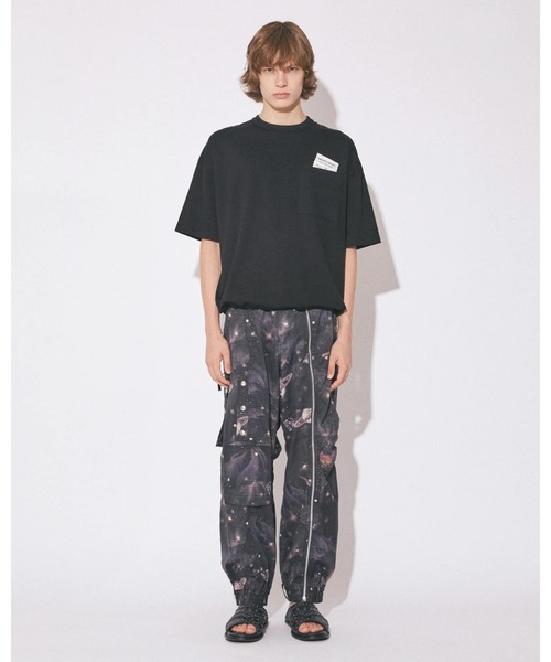 beautiful people(ビューティフルピープル)の「【beautiful people/ビューティフルピープル】suvin compact jersey big QOL tag T/ビッグTEE(Tシャツ/カットソー・レディース・ブラック/オフホワイト・38)」の8枚目の写真