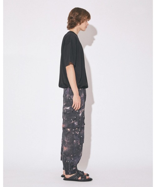 beautiful people(ビューティフルピープル)の「【beautiful people/ビューティフルピープル】suvin compact jersey big QOL tag T/ビッグTEE(Tシャツ/カットソー・レディース・ブラック/オフホワイト・38)」の9枚目の写真