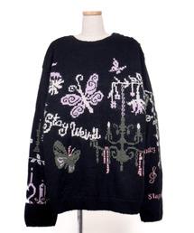 rurumu: | rurumu:/ルルムウ/“rebelka” 2way off shoulder pullover(ニット/セーター)