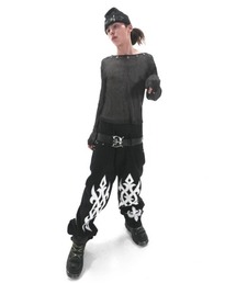 L.H.P | ERINAIE/エリナイエ/E STARDUST MESH LONG SLEEVE TEE(Tシャツ/カットソー)