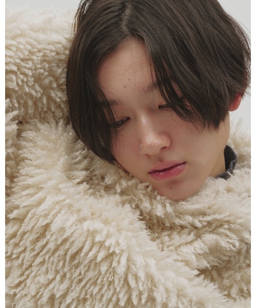 TODAYFUL(トゥデイフル)の「Fur Short Coat(ムートンコート・レディース・アイボリー・38inch/36inch)」の13枚目の写真