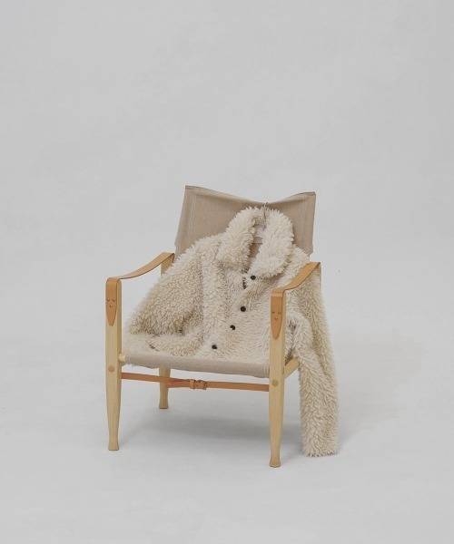 TODAYFUL(トゥデイフル)の「Fur Short Coat(ムートンコート・レディース・アイボリー・38inch/36inch)」の20枚目の写真