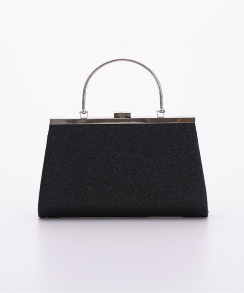 Cupid Heart(キューピッドハート)の「【Cupid Heart】結婚式用!グリッタープリーツbag(クラッチバッグ・レディース・ブラック・MEDIUM)」の6枚目の写真