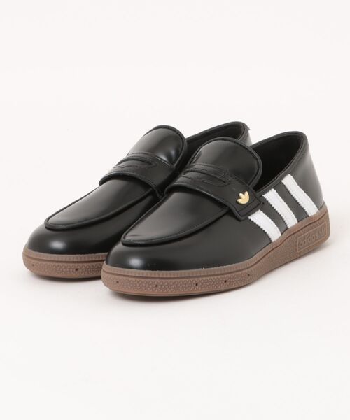 adidas(アディダス)の「ADIDAS アディダス HANDBALL SPEZIAL LOAFER W ハンドボール スペツィアル ローファー W KK2786 CORE/FTWR/GUM5(スニーカー・メンズ・ブラック・29.0cm/30.0cm/26.0cm/26.5cm/27.0cm/27.5cm/28.0cm/28.5cm/23.0cm/23.5cm/24.0cm/24.5cm/25.0cm/25.5cm/22.0cm/22.5cm)」の1枚目の写真