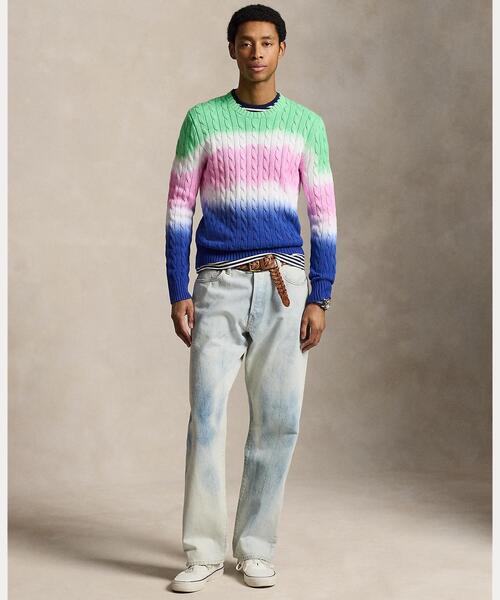 POLO RALPH LAUREN(ポロ ラルフ ローレン)の「ヴィンテージ クラシック フィット ディストレスト ジーンズ(デニムパンツ・メンズ・マルチ・32/30)」の1枚目の写真