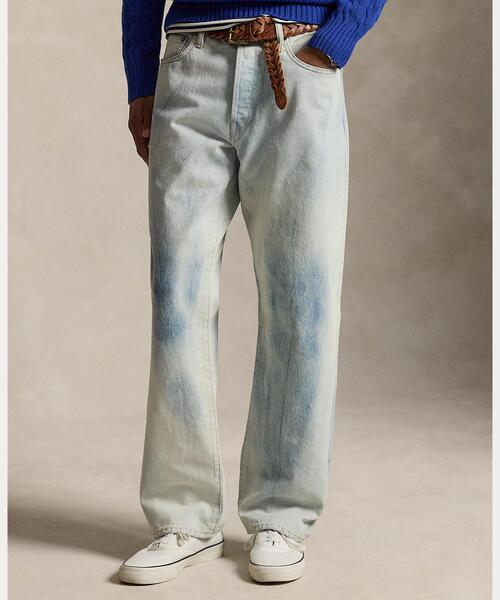 POLO RALPH LAUREN(ポロ ラルフ ローレン)の「ヴィンテージ クラシック フィット ディストレスト ジーンズ(デニムパンツ・メンズ・マルチ・32/30)」の4枚目の写真