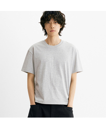 クロップラウンド半袖Tシャツ - 3カラー