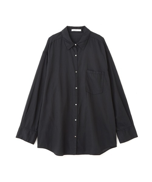 ETRE TOKYO(エトレトウキョウ)の「ガーメントダイソフトシアーシャツ(シャツ/ブラウス・レディース・ブラック/ミント/セージグリーン・FREE)」の19枚目の写真