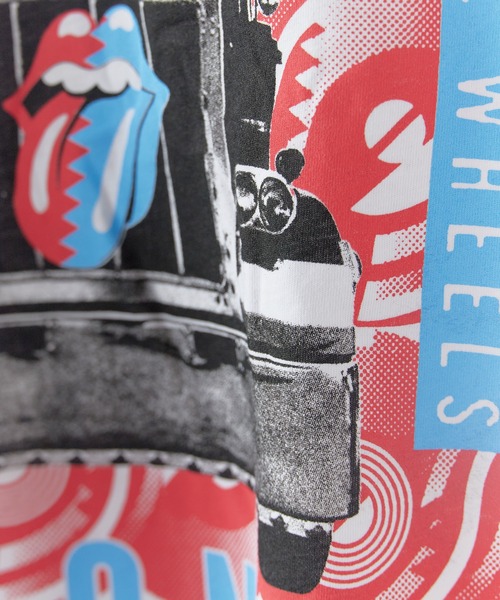 ROOPTOKYO(ループトウキョウ)の「THE ROLLING STONES/ザ・ローリング・ストーンズ UNISEX T-SHIRT: STEEL WHEELS (WHITE) クルーネックTシャツ 半袖 バンドTシャツ ロック メンズ レディース 秋 秋服 2026年秋冬(Tシャツ/カットソー・メンズ・ホワイト・S/M/L/XL)」の2枚目の写真