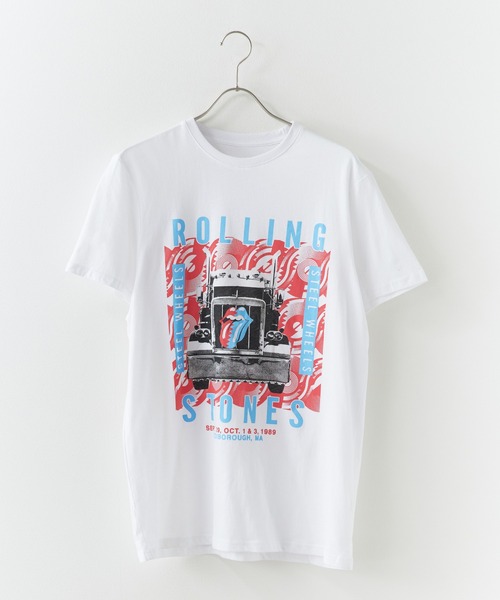 ROOPTOKYO(ループトウキョウ)の「THE ROLLING STONES/ザ・ローリング・ストーンズ UNISEX T-SHIRT: STEEL WHEELS (WHITE) クルーネックTシャツ 半袖 バンドTシャツ ロック メンズ レディース 秋 秋服 2026年秋冬(Tシャツ/カットソー・メンズ・ホワイト・S/M/L/XL)」の8枚目の写真