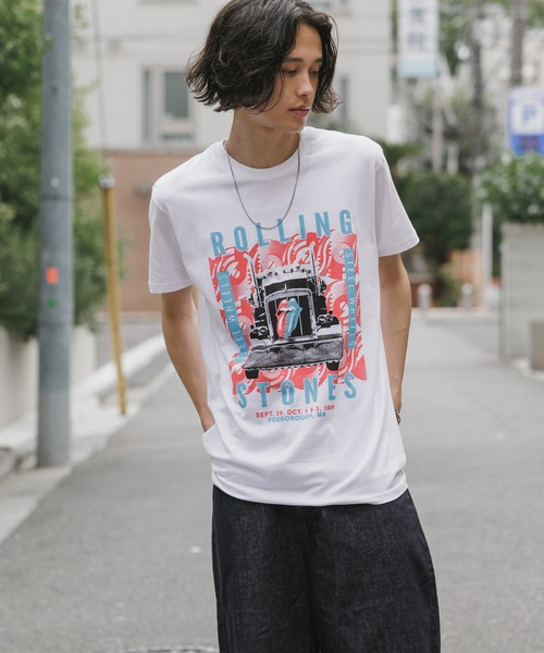 ROOPTOKYO(ループトウキョウ)の「THE ROLLING STONES/ザ・ローリング・ストーンズ UNISEX T-SHIRT: STEEL WHEELS (WHITE) クルーネックTシャツ 半袖 バンドTシャツ ロック メンズ レディース 秋 秋服 2026年秋冬(Tシャツ/カットソー・メンズ・ホワイト・S/M/L/XL)」の16枚目の写真