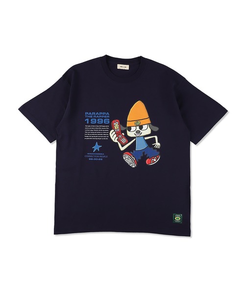 WIND AND SEA（ウィンダンシー）の「PARAPPA x WDS PARAPPA TEE（Tシャツ/カットソー・メンズ・ホワイト/ネイビー・X-LARGE/LARGE/MEDIUM/SMALL）」の4枚目の写真