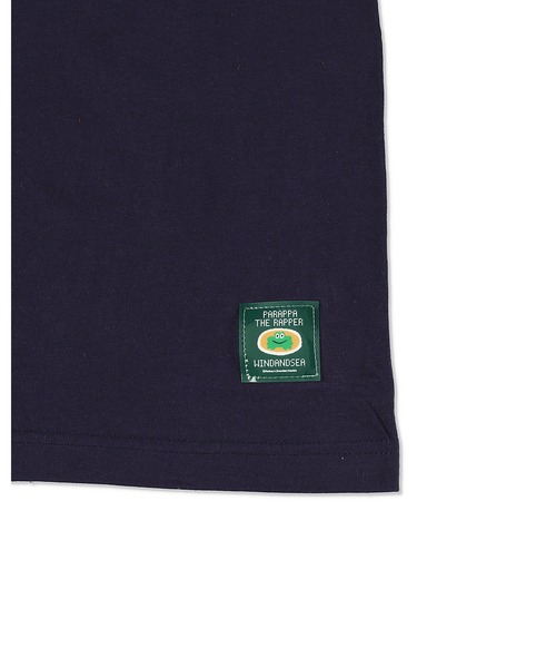 WIND AND SEA（ウィンダンシー）の「PARAPPA x WDS PARAPPA TEE（Tシャツ/カットソー・メンズ・ホワイト/ネイビー・X-LARGE/LARGE/MEDIUM/SMALL）」の6枚目の写真