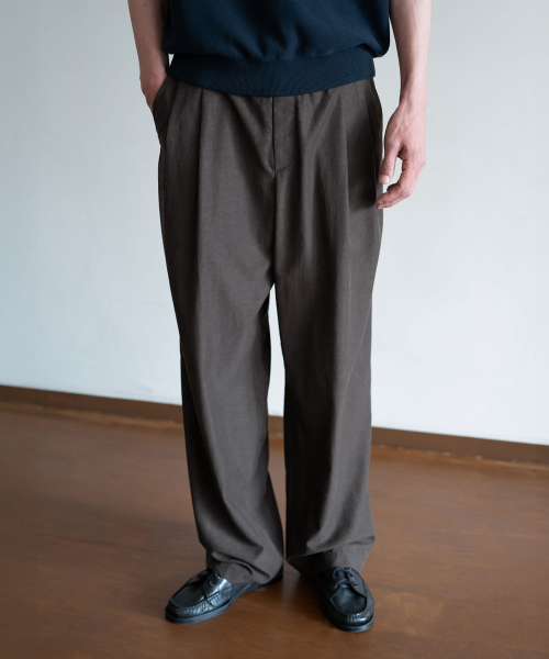 BLANKROOM(ブランクルーム)の「リードパンツ_BROWN(その他パンツ・メンズ・その他・1/2/3/0)」の4枚目の写真