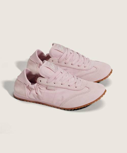 VANS(バンズ)の「スーパーロープロ バレエ ライト / SLP Collapse Pale Petal Pink VN000Z6XGSF1(バレエシューズ・メンズ・ライトピンク・4/6/6.5/5/7/7.5/5.5/4.5)」の2枚目の写真