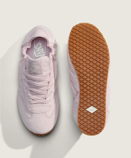VANS(バンズ)の「スーパーロープロ バレエ ライト / SLP Collapse Pale Petal Pink VN000Z6XGSF1(バレエシューズ・メンズ・ライトピンク・4/6/6.5/5/7/7.5/5.5/4.5)」の3枚目の写真