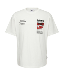UFC SPON DAILY リラックスフィット半袖Tシャツ ホワイト U2SSX2306WH