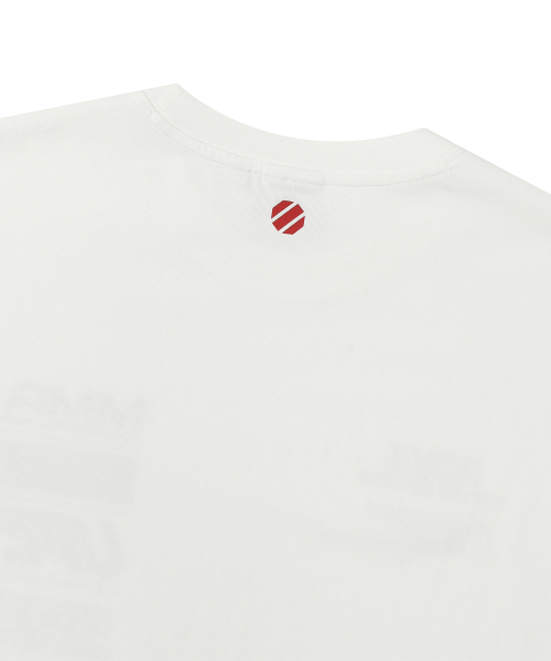 UFC SPORT(ユーエフシー スポーツ)の「UFC SPON DAILY リラックスフィット半袖Tシャツ ホワイト U2SSX2306WH(Tシャツ/カットソー・メンズ・その他・2XL/LARGE/MEDIUM/X-LARGE/SMALL/3XL)」の6枚目の写真