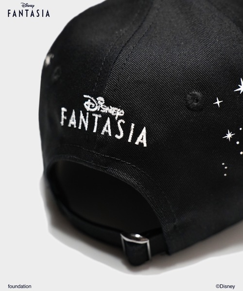 CAMPHOR WOOD(カンファーウッド)の「DISNEY / FANTASIA / EMBROIDERY GRAPHIC CAP / ディズニーファンタジア 刺繍&プリントキャップ(キャップ・メンズ・ブラック・フリー)」の6枚目の写真