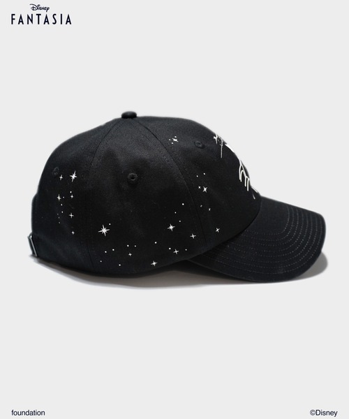 CAMPHOR WOOD(カンファーウッド)の「DISNEY / FANTASIA / EMBROIDERY GRAPHIC CAP / ディズニーファンタジア 刺繍&プリントキャップ(キャップ・メンズ・ブラック・フリー)」の8枚目の写真