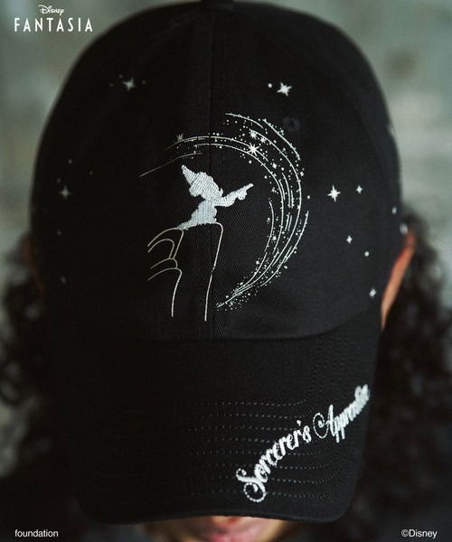 CAMPHOR WOOD(カンファーウッド)の「DISNEY / FANTASIA / EMBROIDERY GRAPHIC CAP / ディズニーファンタジア 刺繍&プリントキャップ(キャップ・メンズ・ブラック・フリー)」の17枚目の写真