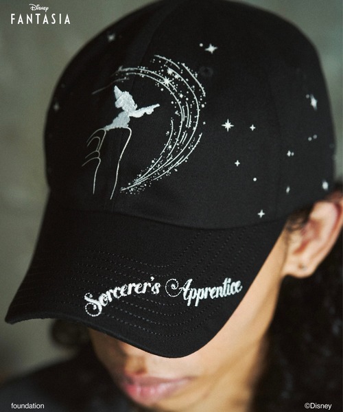CAMPHOR WOOD(カンファーウッド)の「DISNEY / FANTASIA / EMBROIDERY GRAPHIC CAP / ディズニーファンタジア 刺繍&プリントキャップ(キャップ・メンズ・ブラック・フリー)」の18枚目の写真