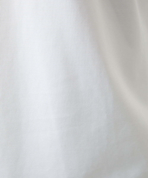 MICHEL KLEIN HOMME (ミッシェルクランオム)の「ドライクルーネック半袖カットソー(Tシャツ/カットソー・メンズ・ホワイト/ブラック・MEDIUM/LARGE/X-LARGE)」の9枚目の写真