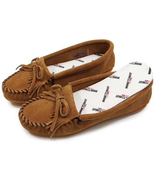 Minnetonka（ミネトンカ）の「MINNETONKA（ミネトンカ） / モノグラムロゴ インソール INSOLE（インソール/シューズクッション・レディース・ホワイト・ONESIZE）」の3枚目の写真