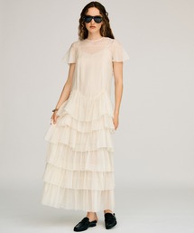 PRANK PROJECT | 【2026Autumn Pre-Order】シアーティアードドレス / Sheer Tiered Dress(ワンピース)