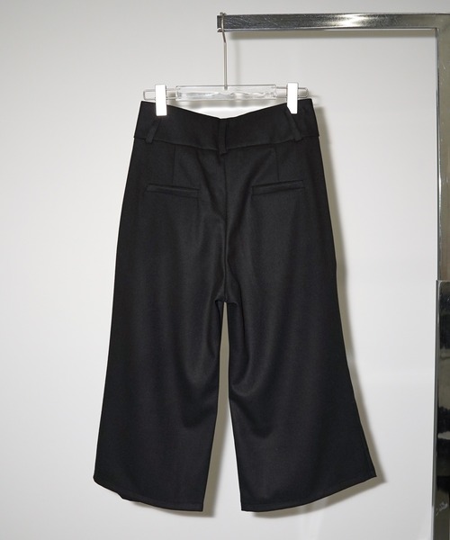 chuclla（チュクラ）の「フロントボタン クロップドワイドパンツ chw26a076（その他パンツ・レディース・ブラック・L/M/S）」の15枚目の写真