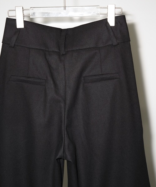 chuclla（チュクラ）の「フロントボタン クロップドワイドパンツ chw26a076（その他パンツ・レディース・ブラック・L/M/S）」の18枚目の写真