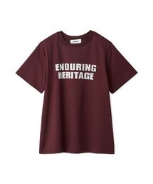 二段ロゴグラフィックTシャツ