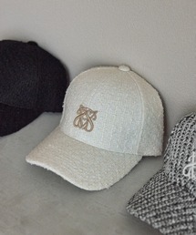 maison de Dolce. ツイードキャップ ホワイト キャップ（ホワイト/白色系・ツイード）ファッション通販 - ZOZOTOWN