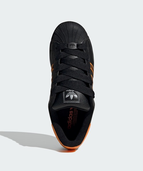 adidas(アディダス)の「スーパースター II シューズ / SUPERSTAR II / アディダスオリジナルス adidas Originals(スニーカー・レディース・ブラック・26.0cm/25.5cm/25.0cm/22.0cm/22.5cm/23.0cm/26.5cm/27.5cm/27.0cm/28.0cm/24.5cm/24.0cm/23.5cm)」の2枚目の写真