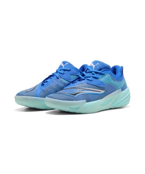 PUMA(プーマ)の「PUMA ALL-PRO NITRO 2 FROS(プーマ オールプロ ニトロ 2 フロス)(スニーカー・メンズ・ブルー系・23cm/23.5cm/28.5cm/29cm/28cm/25.5cm/25cm/26.5cm/26cm/27cm/27.5cm/24.5cm/24cm)」の2枚目の写真