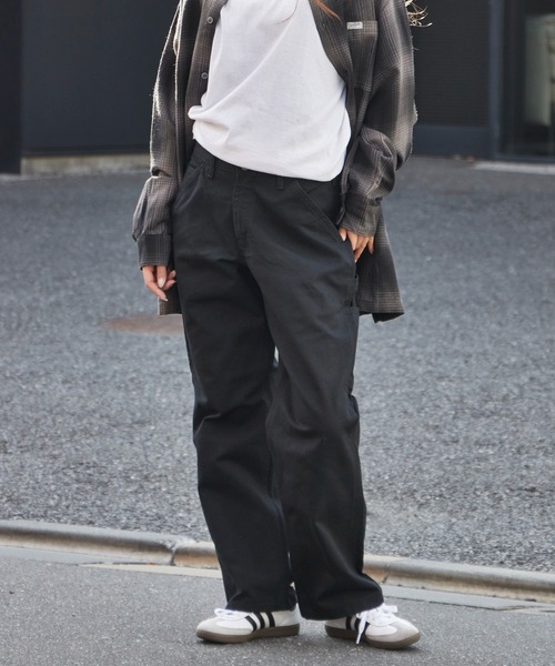 Carhartt(カーハート)の「Carhartt/カーハート Loose Fit Washed duck Utility Work Pant(チノパンツ・メンズ・ブラック/ブラウン・36/34/32/30)」の13枚目の写真