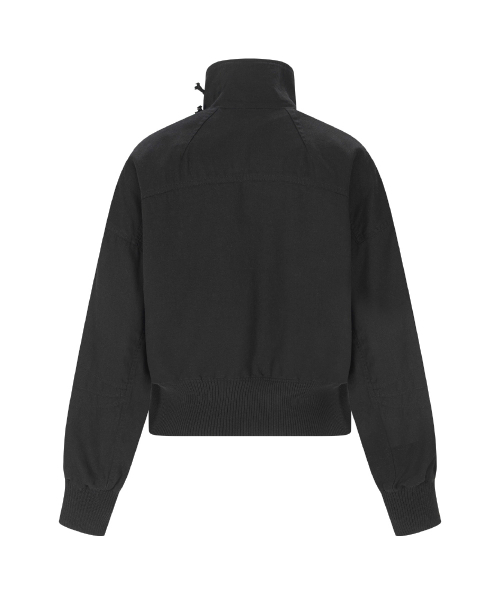 PLEASENOFOLLOW(プリーズノーフォロー)の「Beren High-neck Bomber jacket (Black)(ブルゾン・レディース・その他・FREE)」の4枚目の写真