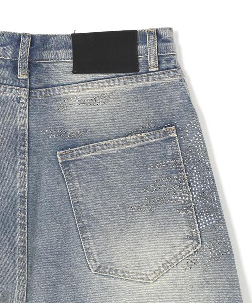 L.H.P(エルエイチピー)の「MAVYTH/メヴィス/VOLTAGE GLITTER DENIM SHORTS(デニムパンツ・メンズ・その他4/ブラック・L/M)」の21枚目の写真