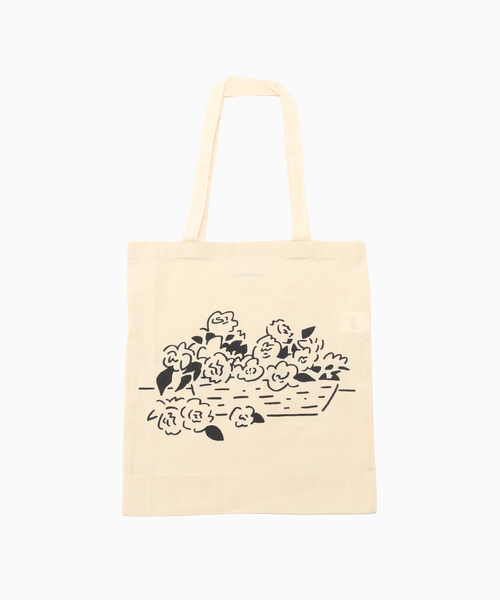 417 EDIFICE(フォーワンセブンエディフィス)の「CABARET POVAL Yu Nagaba PCL Tote Bag(トートバッグ・メンズ・ブラック/アイボリー・FREE)」の2枚目の写真