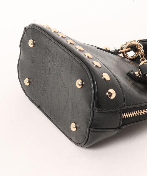Burner(バーナー)の「【Leathen Leather(レーセンレザー)】ハンドバッグ lea-bag-13-27【RBTS】(ハンドバッグ・レディース・ゴールド/ブラック・FREE)」の4枚目の写真