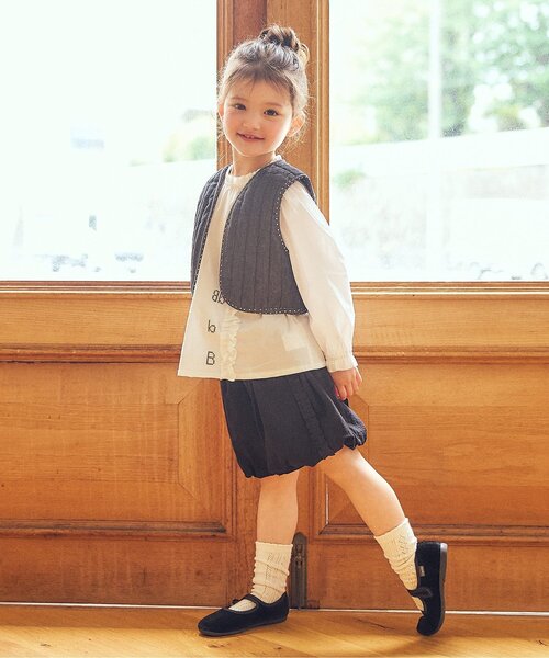 Boribon(ボリボン)の「バルーンショートパンツ(その他パンツ・キッズ・アイボリー/ブラック/ベージュ/ネイビー・100/110/80/90/120)」の11枚目の写真
