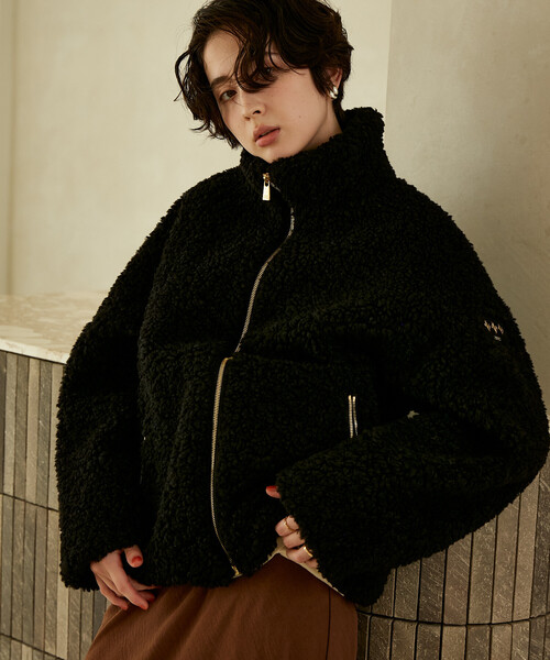 FREAK'S STORE(フリークスストア)の「TATRAS/タトラス LUELA/ルエラ/LCKA0041033588(その他アウター・レディース・ブラック/ライトグレー・1/2)」の2枚目の写真