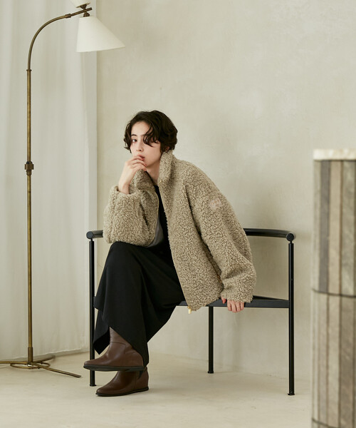 FREAK'S STORE(フリークスストア)の「TATRAS/タトラス LUELA/ルエラ/LCKA0041033588(その他アウター・レディース・ブラック/ライトグレー・1/2)」の15枚目の写真