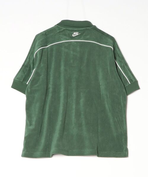 NIKE（ナイキ）の「ナイキ NIKE ナイキ クラブ テリー NCC S/S ポロ（ポロシャツ・メンズ・アーミー/サンドグレー・S/M/L/LL）」の3枚目の写真